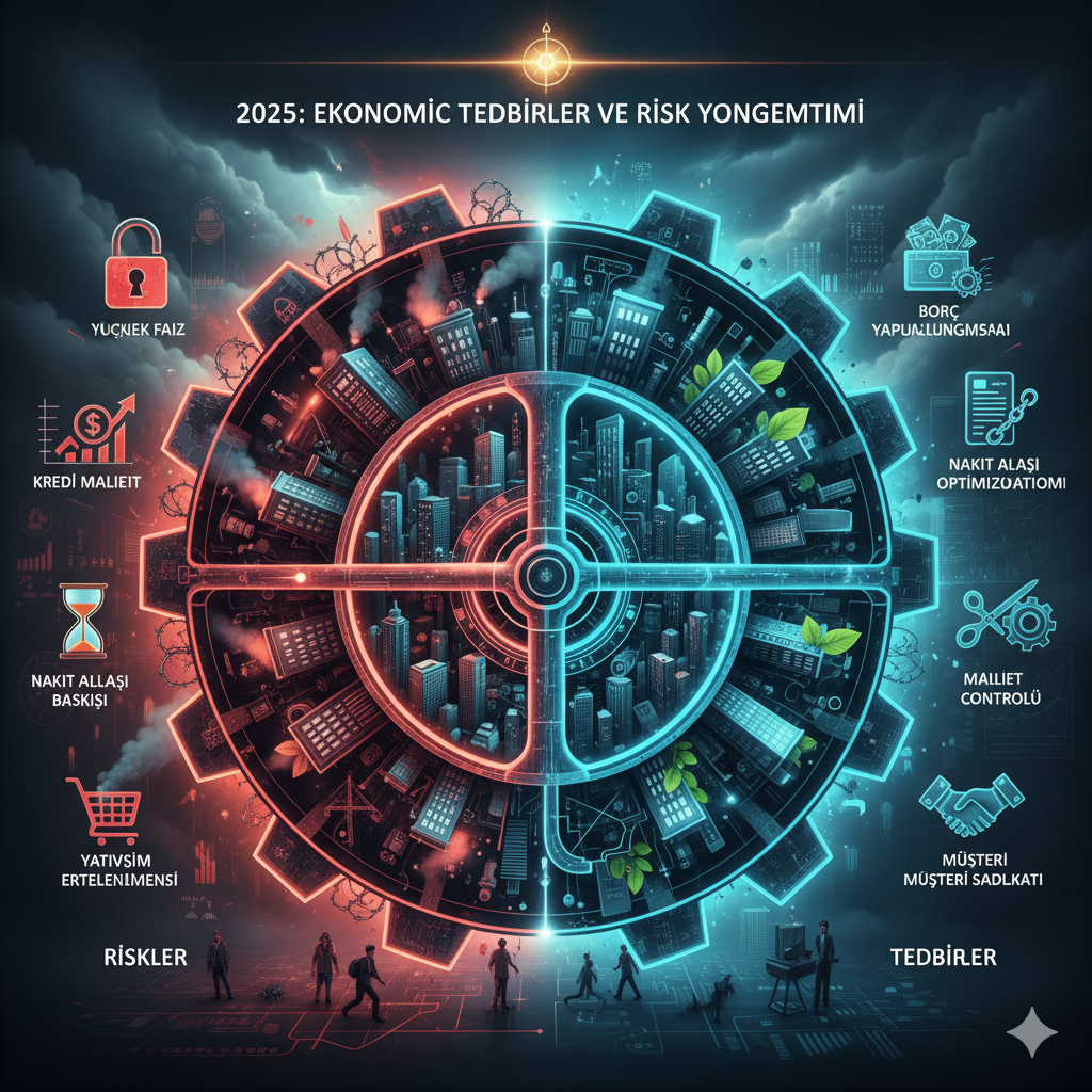ekonomi, finans, KOBİ, işletme yönetimi, risk yönetimi, sıkı para politikası, enflasyon, maliyet kontrolü, operasyonel verimlilik, nakit akışı, CAPEX, tedarik zinciri